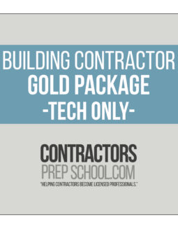 BUILDING CONTRACTOR GOLD PACKAGE - TECH ONLY