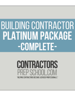 BUILDING CONTRACTOR PLATINUM PACKAGE-COMPLETE
