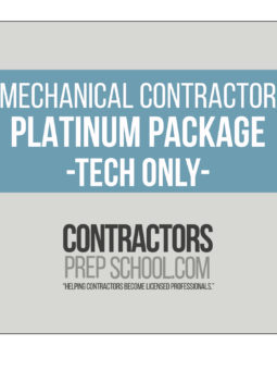 MECHANICAL CONTRACTOR PLATINUM PACKAGE – TECH ONLY