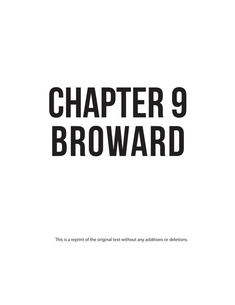 Broward County Code Chapter 9 Book Contractors Prep School